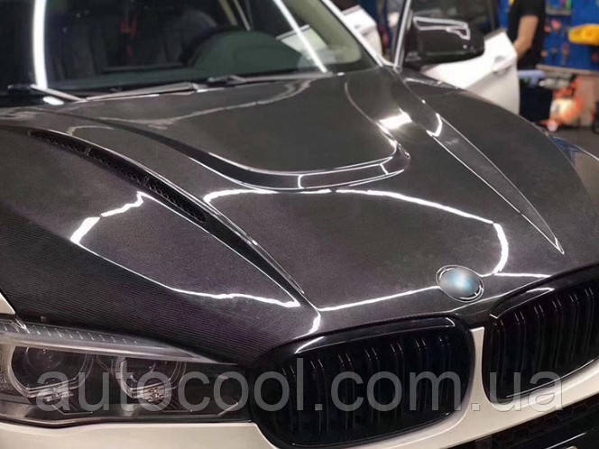 Карбоновий капот BMW X5 F15/X6 F16 2013-2018 р.в., фото 1