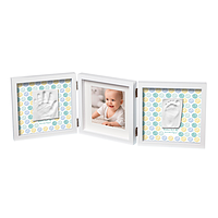 Рамка для фото Baby Art Double Print Frame Стиль белая