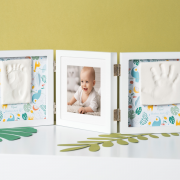 Рамка для фото Baby Art Double Print Frame Стиль белая - фото 4 - id-p1018060163