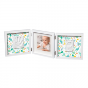 Рамка для фото Baby Art Double Print Frame Стиль белая - фото 5 - id-p1018060163