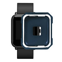 Чехол cиликоновый для Xiaomi Amazfit Bip на весь корпус Blue-White (20234)