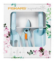 Подарунковий набір Fiskars Inspiration Lucy (совок+секатор+культиватор) 137141 (1003700)