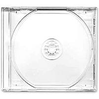 Коробка CD DISCBOX джевел прозрачная завод Тайвань CLEAR CD JEWEL CASE STANDART 10.4mm