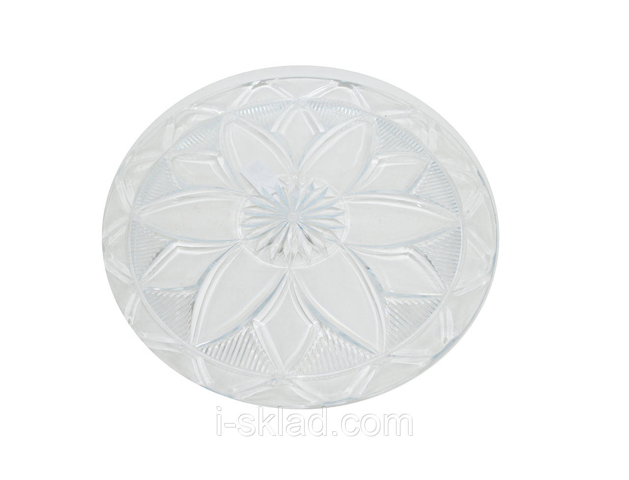 Піднос круглий Вг-Мікс 32 см Прозорий 60024