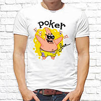 Чоловіча футболка з принтом Патрік "Poker star" Push IT