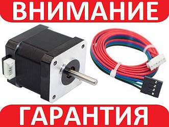 Кроковий двигун HANPOSE NEMA 17HS4401 для 3D принтера, ЧПУ