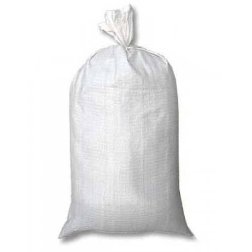 Мішок поліпропіленовий 40см х 55см 10кг білий 26г, Україна (мін.заказ 1000шт), фото 1