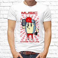 Футболки з принтами (малюнками) Музика