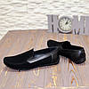 Чоловічі комбіновані туфлі, колір чорний, фото 2