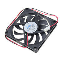 Вентилятор корпусний 80мм кулер 12В 2pin, 8010мм