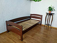 Дерев'яне ліжко дитяче підліткове односпальне з вільхи "Марта" від виробника