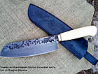 Брусок Мікарта для рукоятки ножа № 95010 синт.тканина, слонова кістка , 25х40х130 мм., фото 3