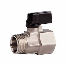 Кран кульовий міні SD Forte 1/2", внутрішня/зовнішня різь