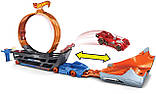 Хот Вілс Автовоз Трек трансформер Трюки та Перегони Hot Wheels Stunt & Go Transforming Track GCK38 Mattel ОРИГІНАЛ!, фото 6