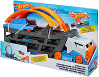 Хот Вилс Автовоз Трек трансформер Трюки и Гонки Hot Wheels Stunt & Go Transforming Track GCK38 Mattel ОРИГИНАЛ