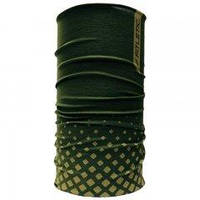 Шарф-труба для бега Fitletic Multi Scarf Headwear (FL-MSF-SPK06-green), зеленый
