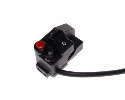 Блок перемикачів поворотників на руль 22мм світло, сигнал, поворотники PRZ011, фото 1