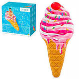 Надувний матрац-пліт Intex 58762 Морозиво Ріжок ( 224 см / 107 см ), фото 2