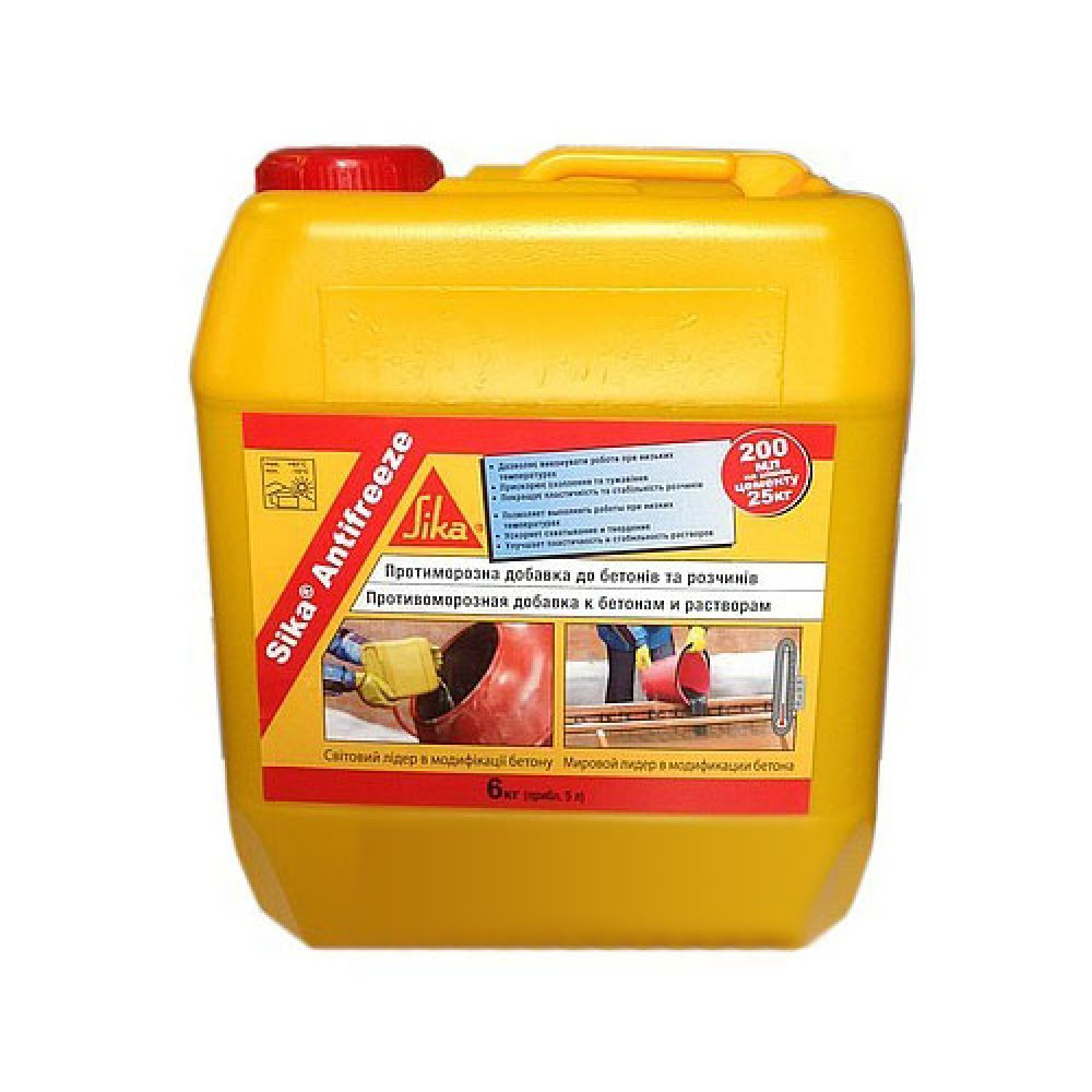 Комплексна добавка для зимового бетонування Sika Antifreeze 6 кг