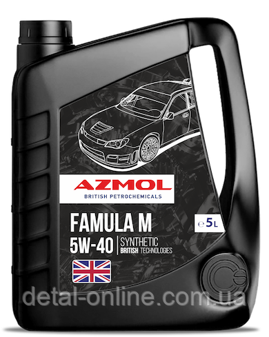 Моторна олива AZMOL Famula M 5W-40 5 л