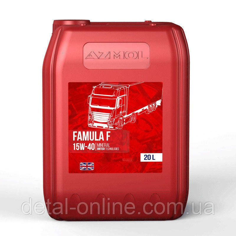 Моторна олива AZMOL Famula F 15W-40 20 л