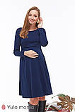 Жіночна сукня для вагітних і годування OLIVIA DR-39.031, синя, фото 2