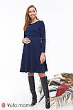 Жіночна сукня для вагітних і годування OLIVIA DR-39.031, синя, фото 4
