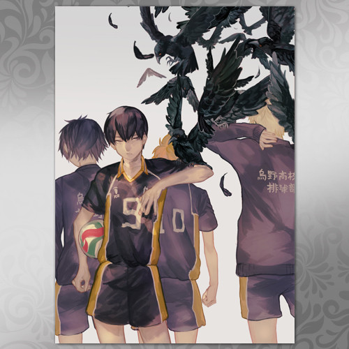 Плакат A4 Аниме Haikyuu! 033