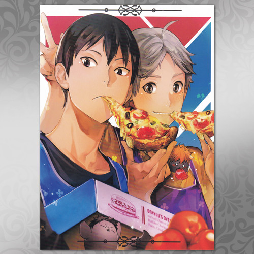 Плакат A4 Аниме Haikyuu! 043