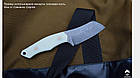Накладки для рукоятки ножа Мікарта № 92152 колір слонова кістка 8,2х80х130 мм, фото 4