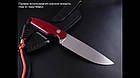 Накладки Мікарта для рукоятки ножа № 92171 Колір:сірий з тканинної текстурою 8,2х80х130 мм, фото 2
