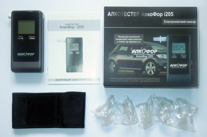 Алкотестер АлкоФор 205, фото 1