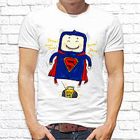 Мужская футболка с принтом Супермэн танцор Push IT