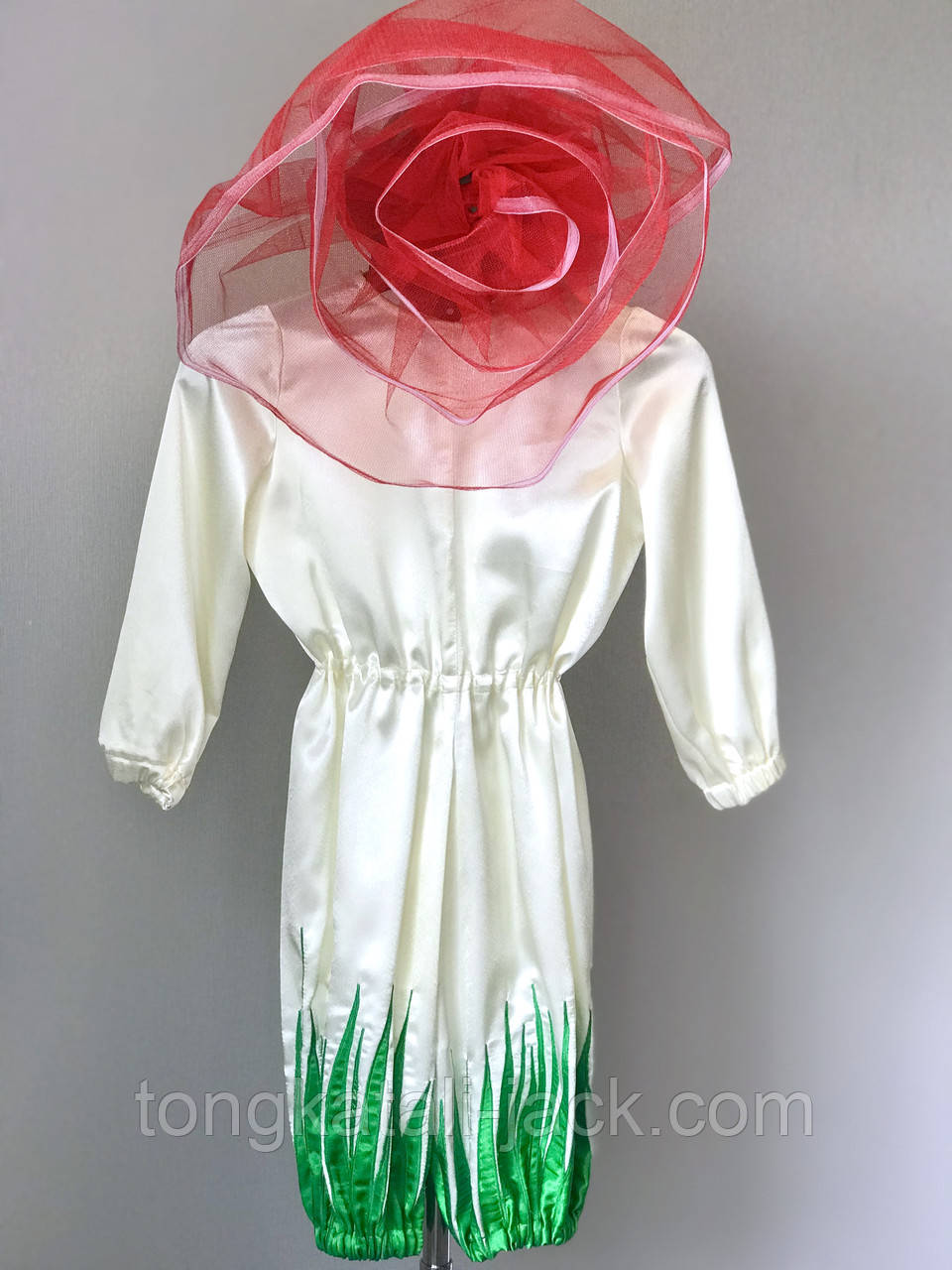 Костюм троянди 116-128 см, прокат карнавальних костюмів, фото 1
