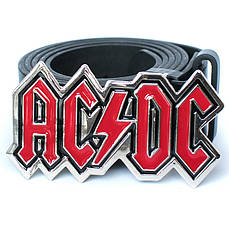 Пряжка AC/DC (red)