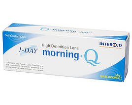 Одноденні Контактні лінзи 1-DAY Morning Q 1уп (30 шт.), Лінзи одноденні контактні Interojo Morning Q 1-DAY, Морнінг 1 day