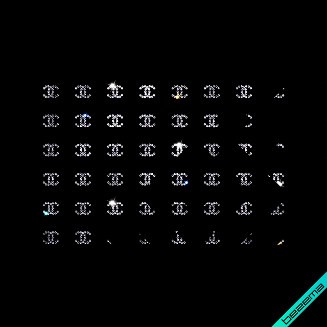 Термоаппликации на нічні сорочки Логотип ss6-кристал,
