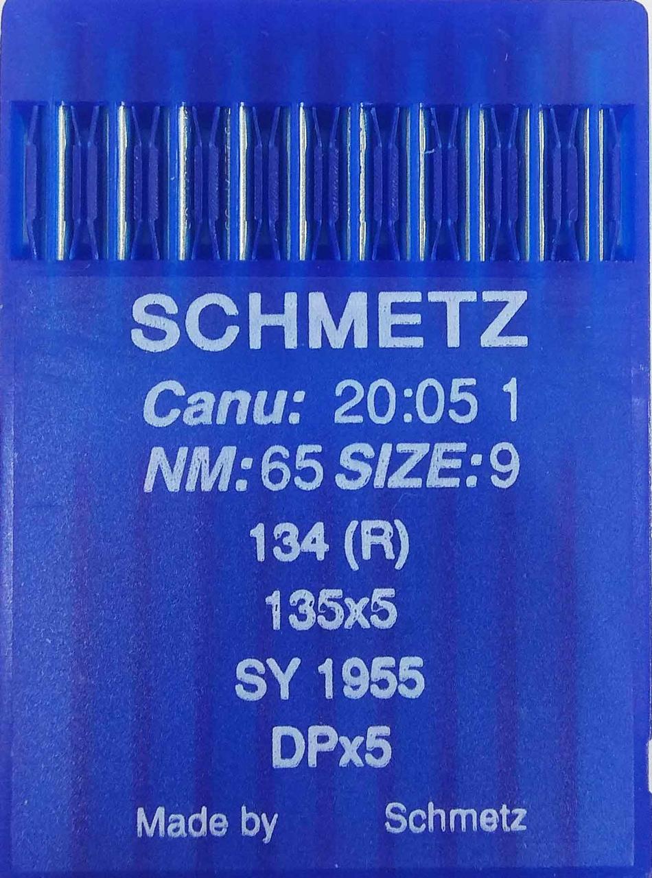 Голки Schmetz DPx5 №65 для промислових швейних машин