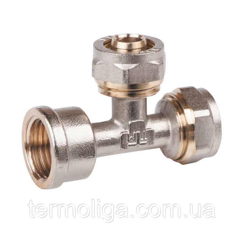 Трійник Valve 16х16х1/2", внутрішня різь, фото 1