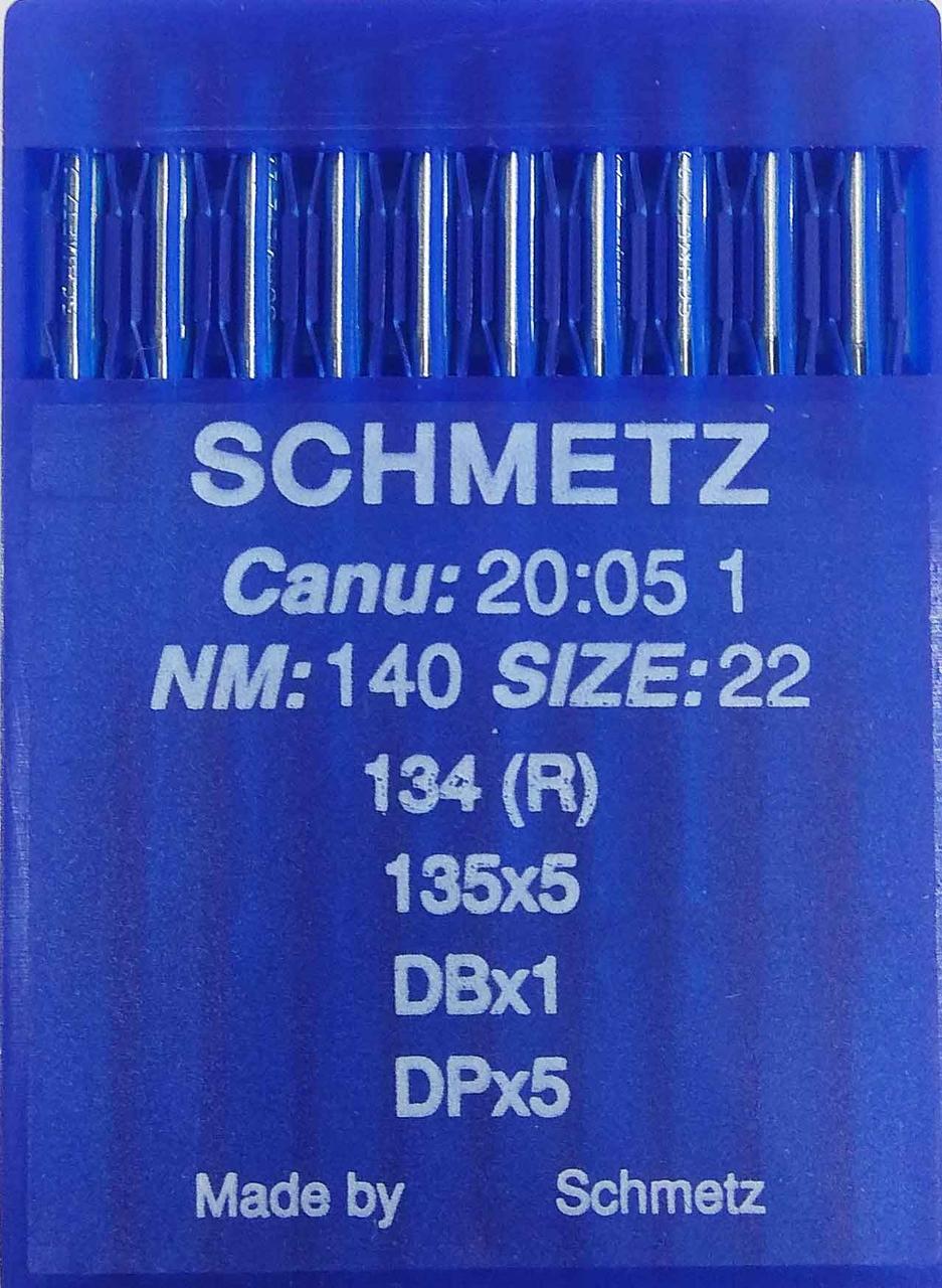 Голки Schmetz DPx5 №140 для промислових швейних машин