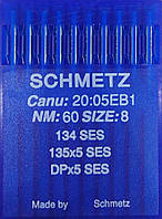Иглы Schmetz DPx5, SES №60 для промышленных швейных машин