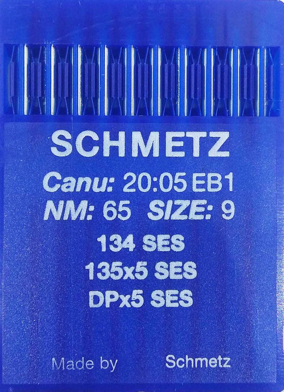 Голки Schmetz DPx5, SES №65 для промислових швейних машин