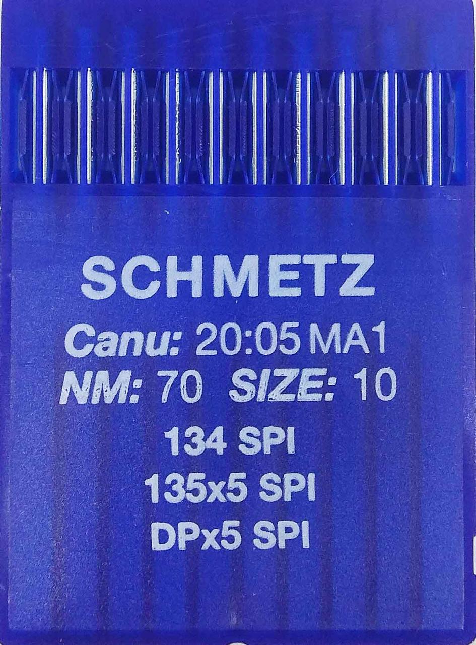 Голки Schmetz DPx5, SPI №70 для промислових швейних машин