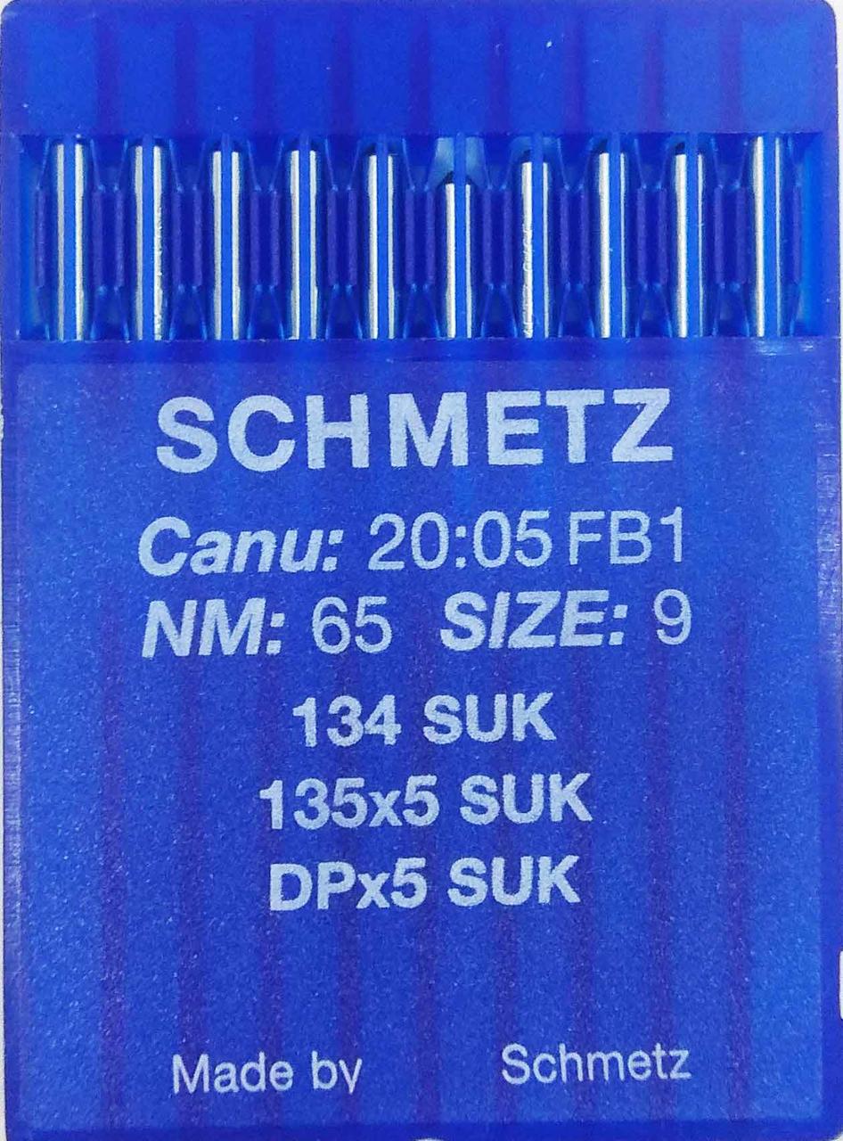 Голки Schmetz DPx5, SUK №65 для промислових швейних машин
