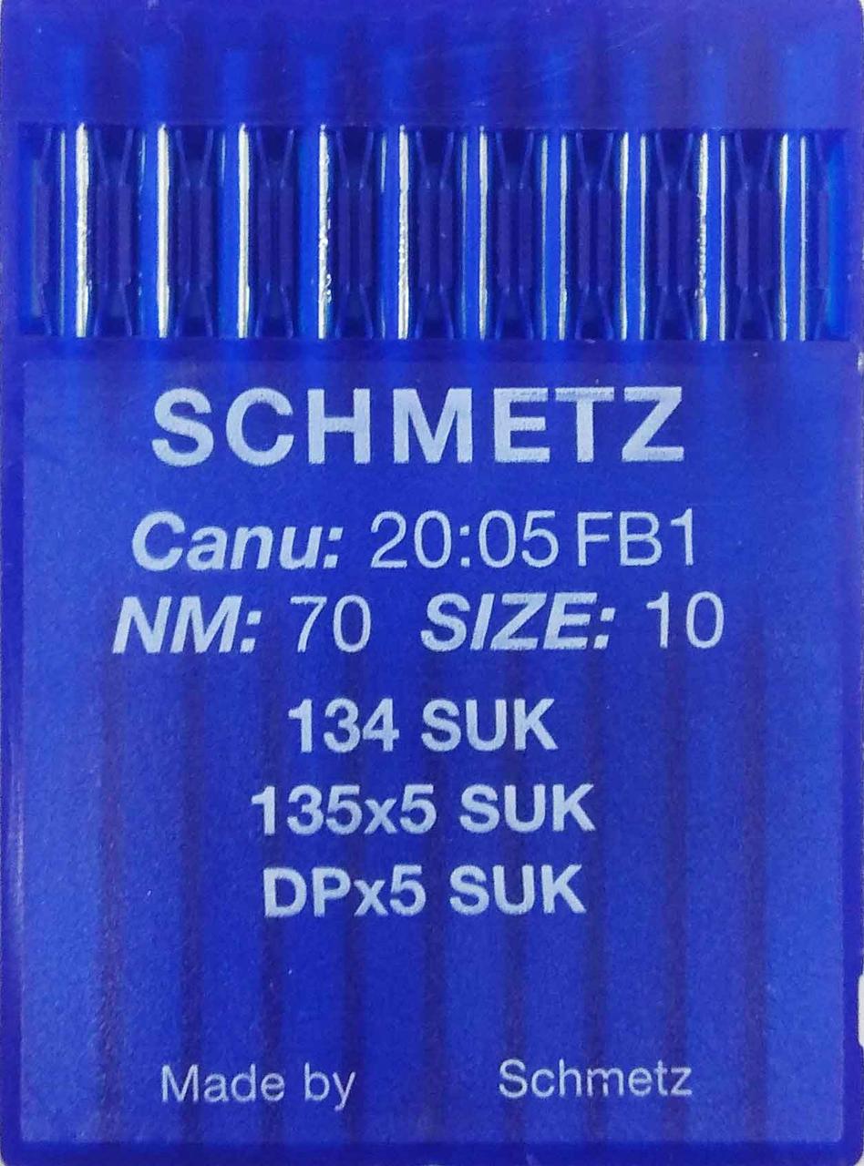 Голки Schmetz DPx5, SUK №70 для промислових швейних машин