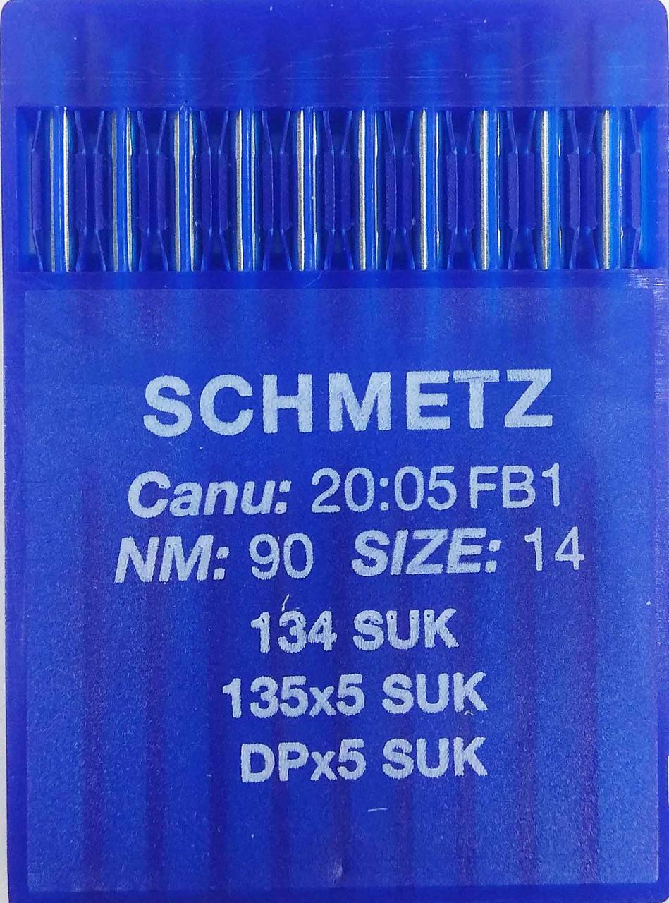 Голки Schmetz DPx5, SUK №90 для промислових швейних машин