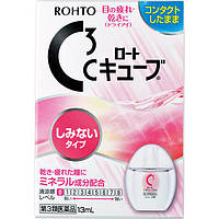 Rohto C3 Мягкие капли для чувствительных глаз при ношении любых контактных линз, индекс свежести 0, 13 мл