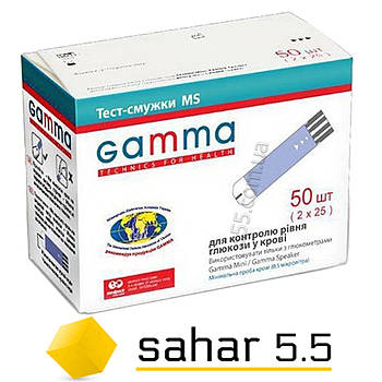 Смужки Гамма МС 50 шт., Gamma MS