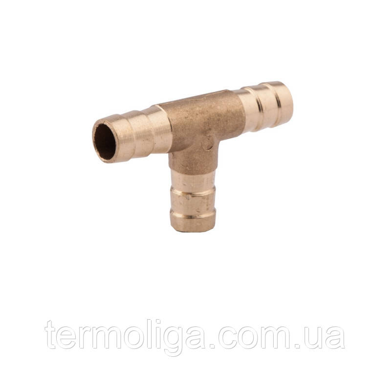 Трійник латунний 12, фото 1