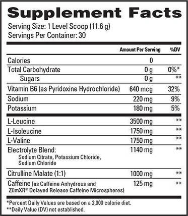 Амінокислоти+енергія BCAA Scivation Xtend Energy BCAAs 30 порц., фото 3
